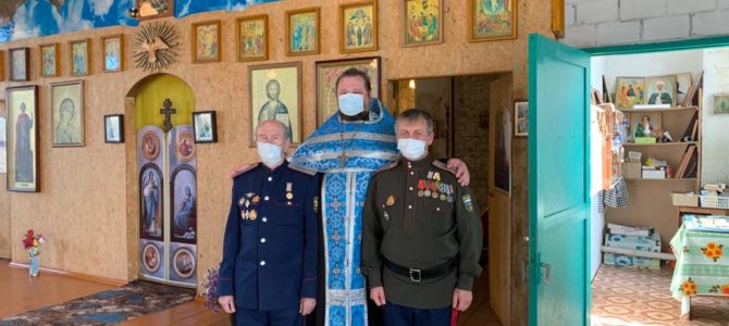 Праздничная служба в с. Арзамасцево.