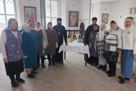 Праздник Благовещения Пресвятой Богородицы, в Покровском Храме с. Арзамасцево